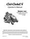 Owner&rsquo;s Manual Cub Cadet Series 1000 Hydrostatic Lawn Tractor LT1018 & LT1022