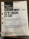 Pioneer CT-501 CT-450 CT-405 TAPE DECK Service Manual **ORIGINAL**