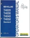 NEW HOLLAND Operator's Manual for T4020