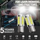 2X LED bulbs For Deere X330 X350 X370 X380 X384 X390 X394 lawn tractor mower