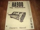 Gehl HA900 Hay Attachment Owners Manual Form No. 900994