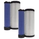 2PK Air Filter Kit For Kawasaki FX651 FX691V FX730V FX751V FX801V FX850V FX1000V