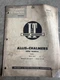 Allis Chalmers WD 45 Diesel Tractor I&T Shop Manual AMIL26