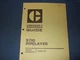 CAT CATERPILLAR 571G PIPELAYER LUBRICATION & MAINTENANCE BOOK MANUAL S/N 16W1-UP