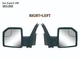 Pair Right and Left Side Mirror Power Glass Manual Folding For 15to20 Ford F-150