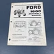 Ford 1600 Assembly Manual.