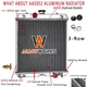 #3A751-17100 Aluminum Radiator for Kubota M8200 M8200DT M9000 M9000HDC M9000DTMC