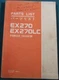 HITACHI EX270 EX270LC EXCAVATOR PARTS MANUAL BOOK CATALOG S/N 05001-UP