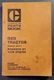 Caterpillar Parts Book D6D Tractor Power Shift 3306 Engine 1979 SEBP1133 CAT