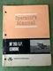 Massey-Ferguson MF 205 S.P. Combine Operator's Manual (Form No. 690 769 M1)