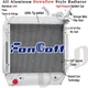 3-Row Forklift Radiator Fit Hyster H70XL H80XL H90XL H100XL H120XL #1452142