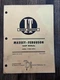 MASSEY FERGUSON TRACTOR I&T SHOP MANUAL - MF25-MF130