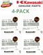 (4) OEM SEAL, 92049-2100, KAWASAKI FC290V, FC400V, FD671D, FD711D, FD750D, 9D20