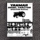 Operators Manual Fits for Yanmar YM 336 Diesel Tractor YM336 YM336D Print OP