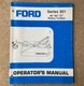 Original Ford Series 951 Rotary Cutters 48/60/72" Operators Manual SE 4393 1084