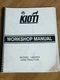 Kioti LB2204 4WD Tractor Shop Service Repair Workshop Manual Genuine Original