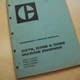 Caterpillar D379 D398 D399 Marine Engine Emergency Repair Manual service cat oem