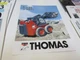 Thomas T-135 "S" Series Skid Steer Loaders Brochure 4 pages