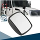 Black Wide Angle Mirror Left or Right Side For International 4300 4200 2002-2018