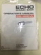 ECHO CHAIN SAW OPERATOR'S SERVICE MANUAL OPERATION & PARTS LIST CS-452VL