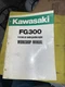 Kawasaki Workshop Manual FG300 Part No 99924-2004