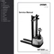 Crown WF3000 Series Forklift Repair Service Work-Shop Manual PDF USB