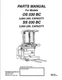 Yale OS030BC, SS030BC Pallet Jack Forklift Parts Catalog Manual PDF