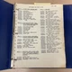 Link-Belt FMC LS518 CRAWLER CRANE PARTS MANUAL BOOK CATALOG LIST GUIDE BINDER