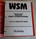 2008 KUBOTA TRACTOR  L45/ FRONT LOADER TL1000A / BACKHOE BT1000A WORKSHOP MANUAL