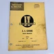 J. I. Case C-10 I &T Shop Manual, Series 500, 600, 900B