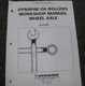 Dynapac CA362 CA512 CA602 Vibratory Roller Wheel Axle Shop Service Repair Manual