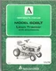 Allis Chalmers Model 608LT Lawn Tractor with Attachments Operator's Manual