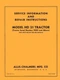 ALLIS CHALMERS HD21 HD-21 Crawler Operators Manual 9001