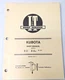 USED I & T SHOP MANUALS FOR L175 L210 L225 L225DT L260 KUBOTA K-1