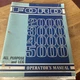 Operator's Manual Ford Tractor  Models 2000;3000;4000;5000