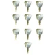 (10) Ignition Key T4625-75191 Fits Kioti DK45 DK45 DK45C DK45HSE DK45S DK45SC