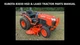 KUBOTA B3030 HSD PARTS MANUAL -410pgs for B3030HSD Tractor LA403 Loader Service