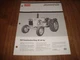 Vintage Case 380CK General Purpose Tractor Brochure UD72676C Single Page