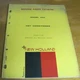 Sperry New Holland Service Parts Catalog 5040411 Model 404 Hay Conditioner