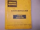 Cat Caterpillar DW20 Wheel Tractor Scraper  Shop Service Repair Manual