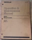 CAT CATERPILLAR 980C WHEEL LOADER OPERATION & MAINTENANCE MANUAL 13B 63X 2XD