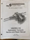 Hydro Gear 1000 / BDU 10S Hydrostatic Transaxle SERVICE MANUAL