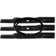 Belt & Mower Blades Kit for Woods 72" RD7200 PRD7200 RD72 1008199 18879