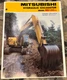 Mitsubishi MS180 Hydraulic Excavator Brochure AMIL25