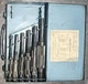 HIKARI SEIKO SET NO. 45  FINE PLAY F.P&sup2; ADJUSTABLE REAMER KIT IN METAL CASE