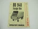Gehl BU940 Forage Box Operator's Manual 