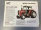 Massey Ferguson MF 285 Cab Tractor Single Sheet