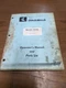 Ditch Witch Model A610 Digging Attachment Operators Manual And Parts List