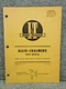 I&T Shop Allis Chalmers D-21 Two-Ten Two-Twenty Tractor Shop Repair Manual AC-21