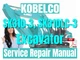 Kobelco Excavator SK310-3 SK310LC-3 Service Repair Manual